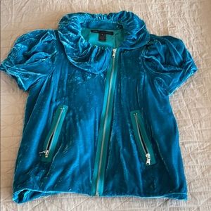 Marc by Marc Jacobs Velvety Top - statement piece